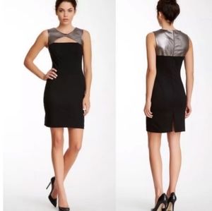 NWT! TRINA TURK BLACK LUCASTA DRESS SIZE: 10